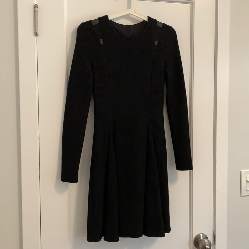 Urban Renewal Black Midi Dress (for Fall/Winter)